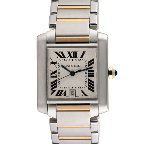 price cartier tank watch|cartier tank pre owned.